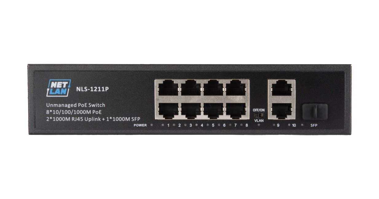 Коммутатор с PoE NLS-1211P